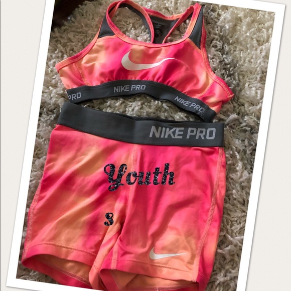 nike pro matching sets